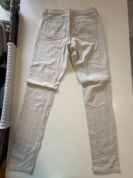 Jacob Khaki Chino Pants | Quiet Luxury Straight Fit - Picture 5 of 11